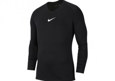 Nike First Layer Ανδρική Αθλητική Μπλούζα Μακρυμάνικη Dri-Fit Μαύρη AV2609-010 - Nike - 