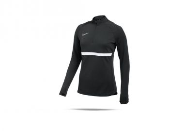 Nike Football Academy Χειμερινή Γυναικεία Μπλούζα Μακρυμάνικη με Φερμουάρ Μαύρη CV2653-010 - Nike - 