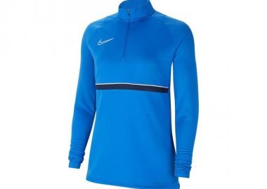 Nike Football Academy Χειμερινή Γυναικεία Μπλούζα Μακρυμάνικη με Φερμουάρ Μπλε CV2653-463 - Nike - 