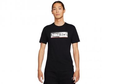 Nike Football F.C Seasonal Graphic Αθλητικό Ανδρικό T-shirt Μαύρο με Στάμπα DH7444-010 - Nike - 