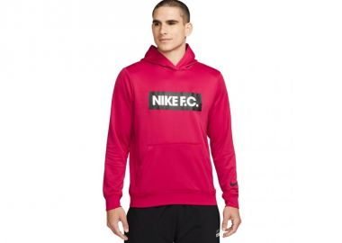 Nike Football F.C. Libero Ανδρικό Φούτερ με Κουκούλα και Τσέπες Κόκκινο DC9075-614 - Nike - 