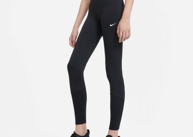 NIKE GIRLS' PRO TRAINING TIGHTS ΜΑΥΡΟ - NIKE - 