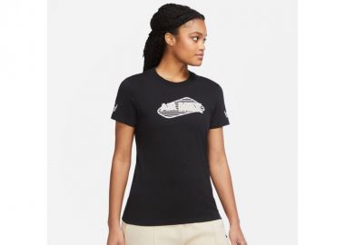 Nike Γυναικείο Αθλητικό T-shirt Μαύρο DN5856 010 - Nike Sportswear - 