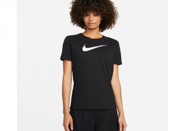 Nike Γυναικείο Αθλητικό T-shirt Μαύρο FD2884-010 - Nike Sportswear - 