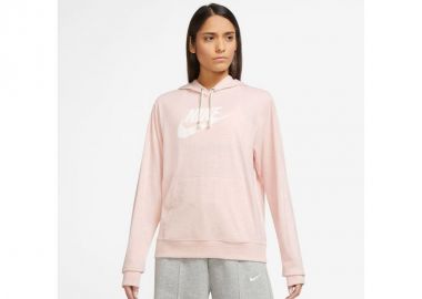 Nike Γυναικείο Φούτερ με Κουκούλα Ροζ DM6388-611 - Nike Sportswear - 