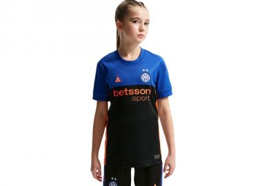 Nike Inter Milan 2026 Stadium SE Kids' Jersey Black and Blue IB3536 413 - Nike - 