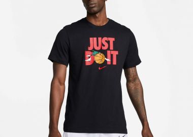 NIKE JUST DO IT BASKETBALL T-SHIRT ΜΑΥΡΟ - NIKE - 
