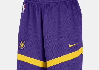 Nike Lakers Dri-Fit Prac Icon+ 8In Ανδρικό Σορτς (9000151559_60813) - Nike - 