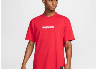 Nike Men's Max90 Basketball TShirt University Red FZ8067657 MBS - Nike - 