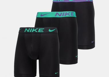 NIKE MICROFIBRE BRIEF LONG BOXER 3 PACK ΠΟΛΥΧΡΩΜΟ - NIKE - 