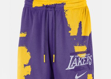 Nike NBA Lakers Dri‑FIT Practice Mesh Courtside Ανδρικό Σορτς Μπάσκετ (9000253169_53851) - Nike - 