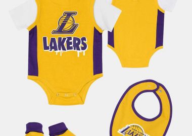 Nike NBA Los Angeles Lakers 3 Point Play Βρεφικό Σετ Φόρμας (9000260091_60068) - Nike - 