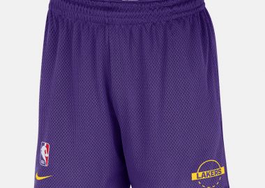 Nike NBA Los Angeles Lakers Openhole Ανδρικό Σορτς Μπάσκετ (9000231921_86298) - Nike - 