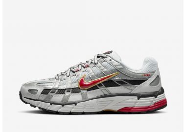 Nike P6000 White Gold Red Women's BV1021101 MBS - Nike - 