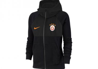 Nike Παιδική Ζακέτα Φούτερ Μαύρη Sportswear Full-Zip Hoodie DA1686-010 - Nike Sportswear - 