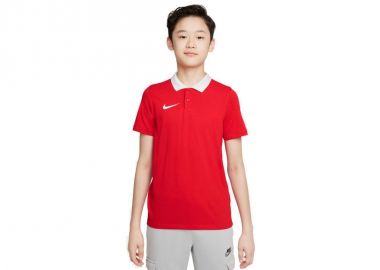 Nike Παιδικό Καλοκαιρινό Polo Κοντομάνικο Κόκκινο Dri-Fit Park CW6935-657 - Nike - 