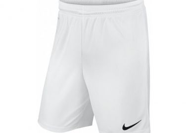 Nike Park II Knit Αθλητική Ανδρική Βερμούδα Dri-Fit Λευκή 725887-100 - Nike - 