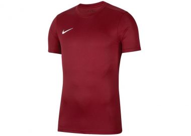 Nike Park VII Ανδρικό Αθλητικό T-shirt Κοντομάνικο Dri-Fit Bordeaux BV6708-677 - Nike - 