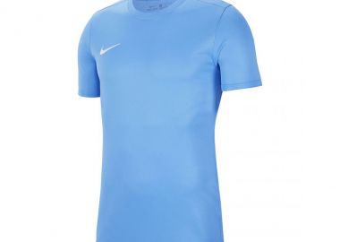 Nike Park VII Ανδρικό Αθλητικό T-shirt Κοντομάνικο Dri-Fit Γαλάζιο BV6708-412 - Nike - 