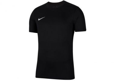 Nike Park VII Ανδρικό Αθλητικό T-shirt Κοντομάνικο Dri-Fit Μαύρο BV6708-010 - Nike - 