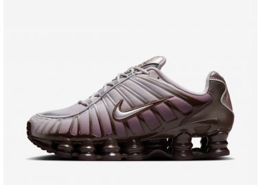 Nike Shox TL Baroque Brown Platinum Violet Metallic Silver Women's IB7699200 MBS - Nike - 
