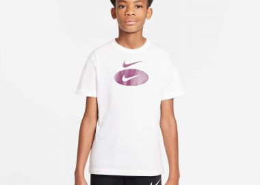 NIKE SPORTSWEAR BOYS' T-SHIRT ΑΣΠΡΟ - NIKE - 