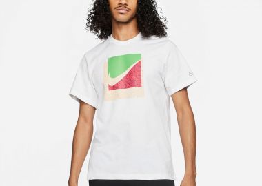 NIKE SPORTSWEAR BRANDRIFF SWOOSH BOX T-SHIRT ΑΣΠΡΟ - NIKE - 
