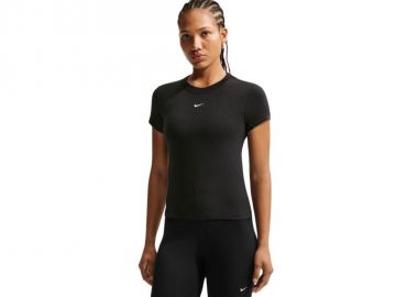 Nike Sportswear Chill Knit Women's TShirt Black FV5508 010 - Nike - 