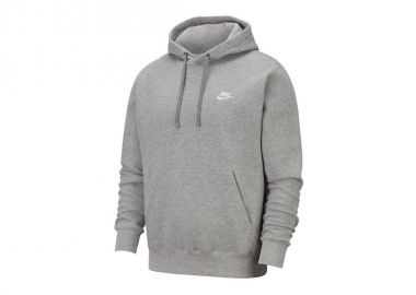 Nike Sportswear Club Ανδρικό Φούτερ με Κουκούλα και Τσέπες Heather Grey BV2654-063 - Nike Sportswear - 