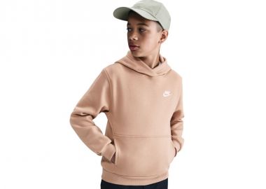 Nike Sportswear Club Fleece Beige Kids' Sweatshirt FD3000 200 - Nike - 