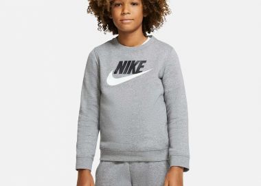 NIKE SPORTSWEAR CLUB FLEECE CREW SWEATSHIRT ΓΚΡΙ - NIKE - 