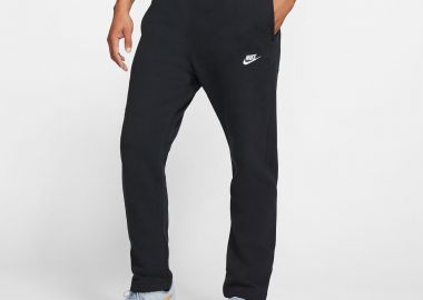 NIKE SPORTSWEAR CLUB FLEECE PANTS ΜΑΥΡΟ - NIKE - 