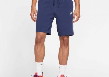 NIKE SPORTSWEAR CLUB FLEECE SHORTS ΜΠΛΕ - NIKE - 