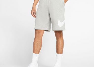 NIKE SPORTSWEAR CLUB SHORTS ΓΚΡΙ - NIKE - 