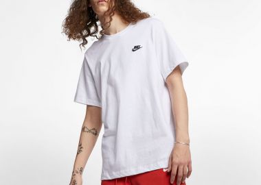 NIKE SPORTSWEAR CLUB TEE ΑΣΠΡΟ - NIKE - 