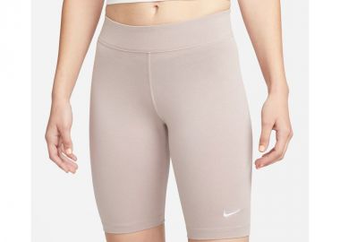 Nike Sportswear Essential Running Γυναικείο Ποδηλατικό Κολάν Ψηλόμεσο Diffused Daupe CZ8526-272 - Nike Sportswear - 