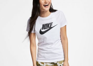 NIKE SPORTSWEAR ESSENTIAL T-SHIRT ΑΣΠΡΟ - NIKE - 