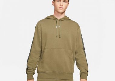 NIKE SPORTSWEAR FLEECE PULLOVER HOODIE ΧΑΚΙ - NIKE - 