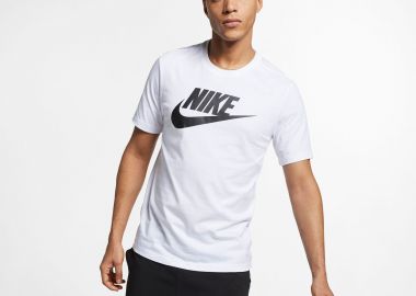 NIKE SPORTSWEAR ICON FUTURA T-SHIRT ΑΣΠΡΟ - NIKE - 