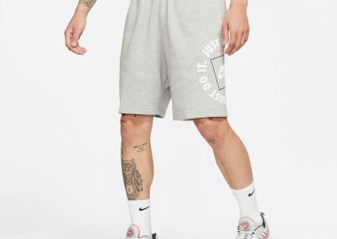 NIKE SPORTSWEAR JDI FLEECE SHORTS ΓΚΡΙ - NIKE - 