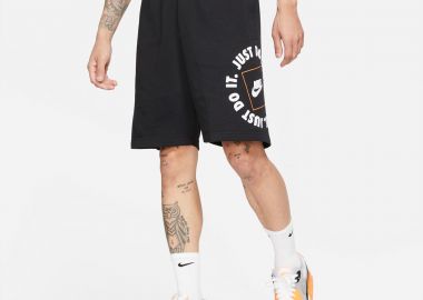 NIKE SPORTSWEAR JDI FLEECE SHORTS ΜΑΥΡΟ - NIKE - 