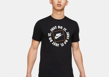 NIKE SPORTSWEAR JUST DO IT T-SHIRT ΜΑΥΡΟ - NIKE - 