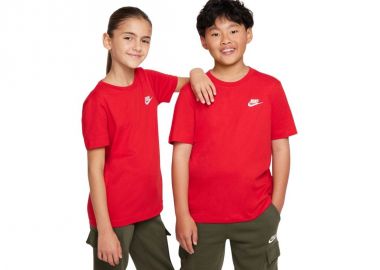 Nike Sportswear Kids TShirt Red FZ5177 657 - Nike - 
