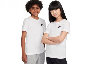 Nike Sportswear Kids TShirt White FZ5177 100 - Nike - 