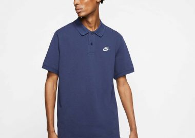 NIKE SPORTSWEAR POLO T-SHIRT ΜΠΛΕ - NIKE - 