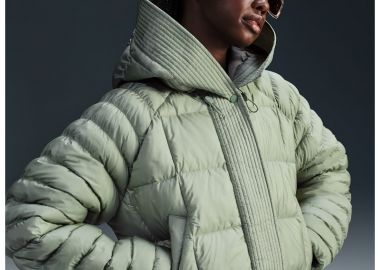Nike Sportswear Swoosh Puffer PrimaLoftΒ Oversized Hooded Jacket Jade HorizonSail FB8729370 - Nike Sportswear - 