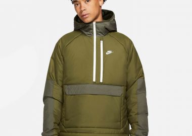NIKE SPORTSWEAR THERMA-FIT LEGACY HOODED ANORAK ΧΑΚΙ - NIKE - 