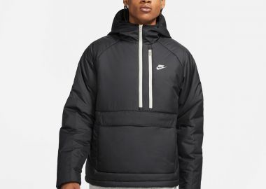 NIKE SPORTSWEAR THERMA-FIT LEGACY HOODED ANORAK ΜΑΥΡΟ - NIKE - 