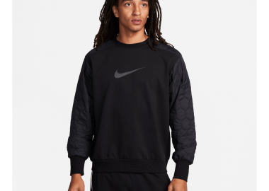 Nike Standard Issue Men's Basketball CrewNeck Sweatshirt BlackAnthracite FN2667010 MBS - Nike - 