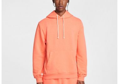 Nike Standard Issue Pullover Basketball Hoodie Light Wild MangoHeatherPale Ivory FZ0218643 - Nike - 